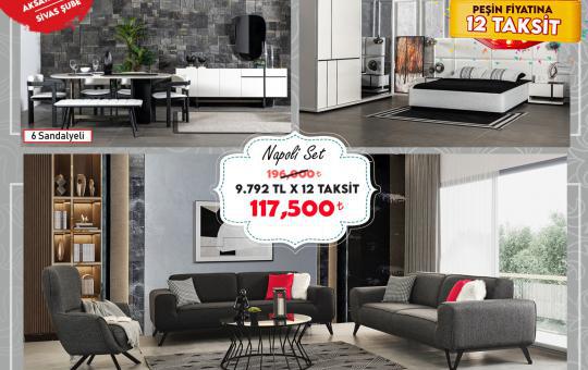 NAPOLİ DÜĞÜN PAKETİ (PEŞİN.FİYATINA 12TAKSİT)